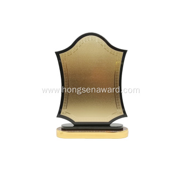 Stock Souvenir Wooden award plaque frame trophy